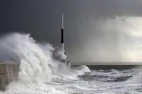 Gros temps en manche