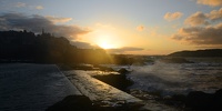 Coucher de soleil sur St Malo